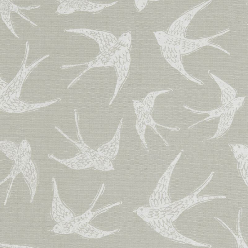 Clarke and Clarke Fabric F1187-7 Fly Away Taupe