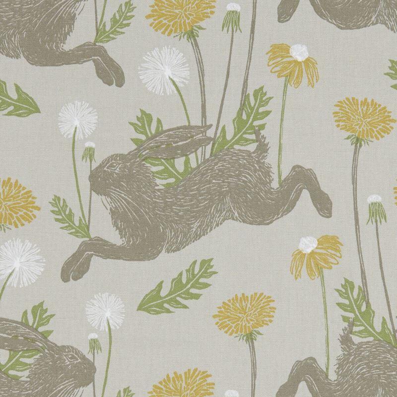Clarke and Clarke Fabric F1190-1 March Hare Linen