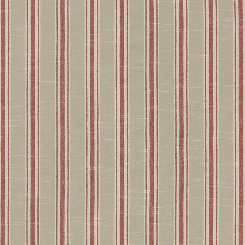 Clarke and Clarke Fabric F1311-8 Thornwick Red