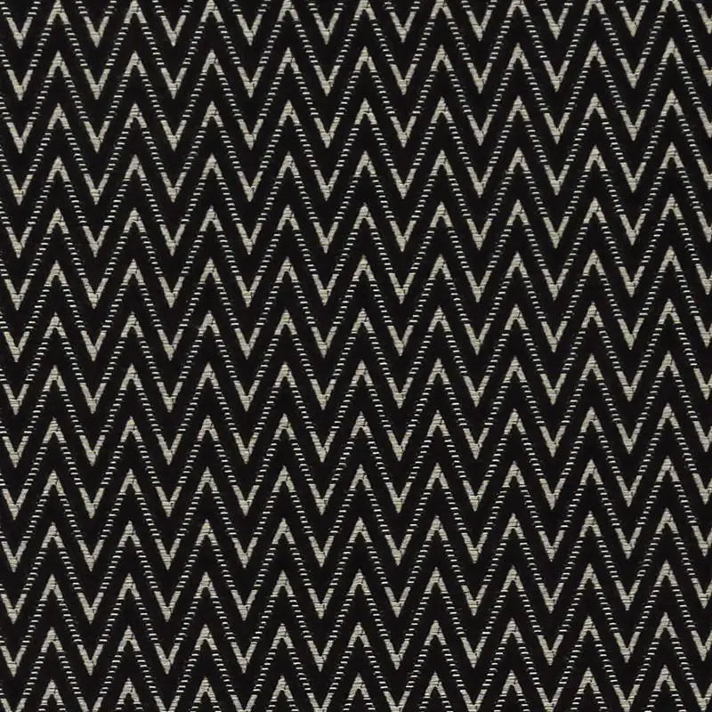 Clarke and Clarke Fabric F1324-5 Zion Noir