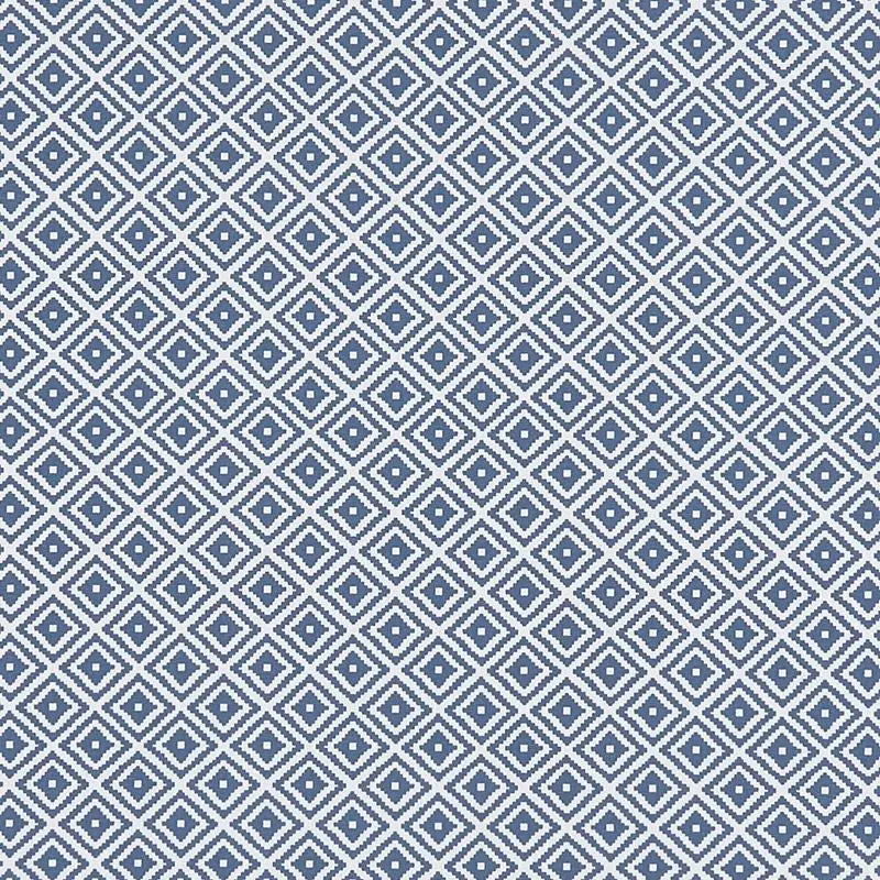 Clarke and Clarke Fabric F1374-3 Kiki Denim