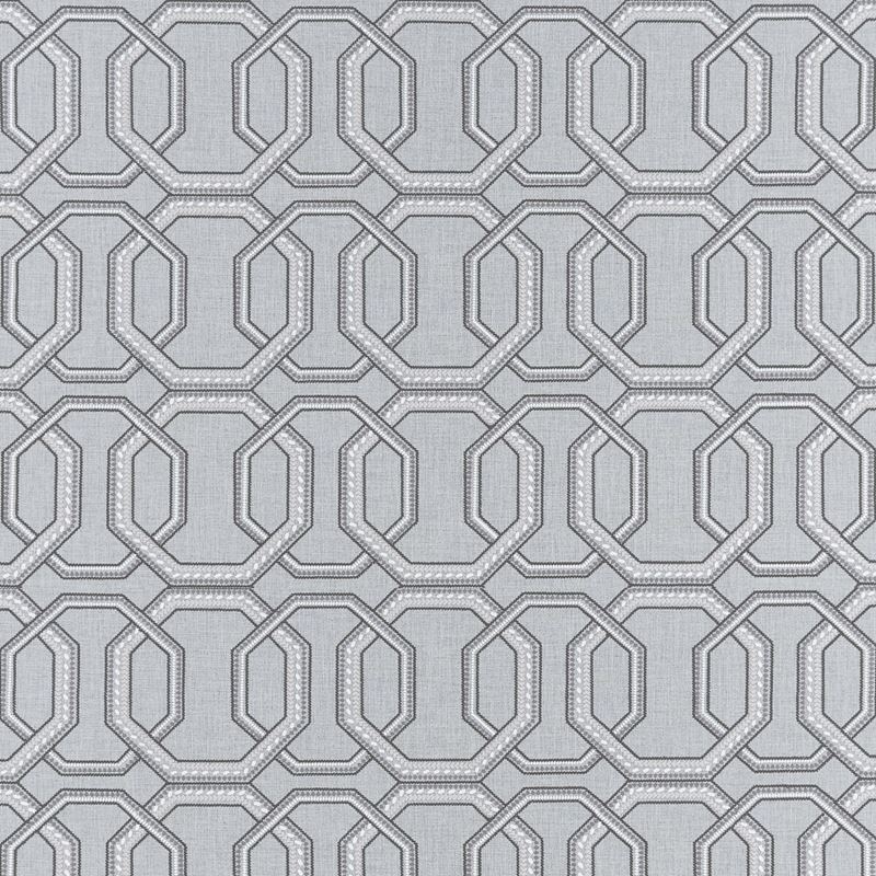 Clarke and Clarke Fabric F1451-1 Repeat Charcoal