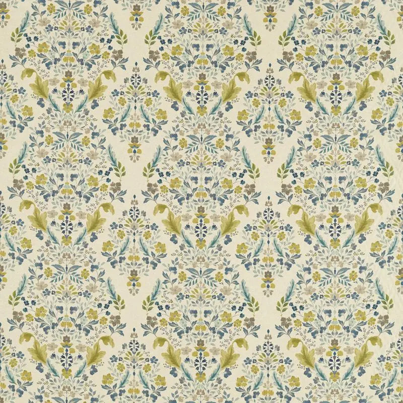 Clarke and Clarke Fabric F1558-3 Gawthorpe Mineral/Linen