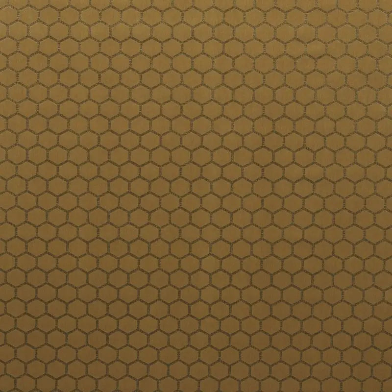 Clarke and Clarke Fabric F1565-2 Hexa Gold