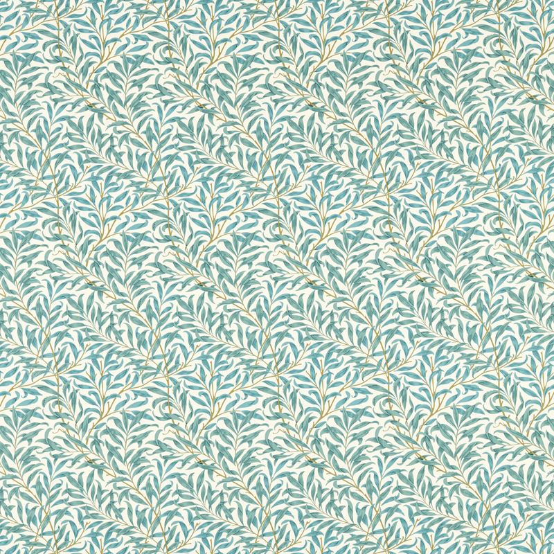 Clarke and Clarke Fabric F1679-5 Willow Boughs Teal