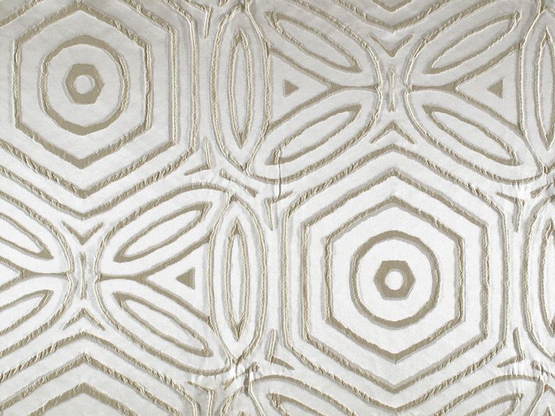 Scalamandre Fabric F3 00028018 Trinita Dei Monti Geo Sand