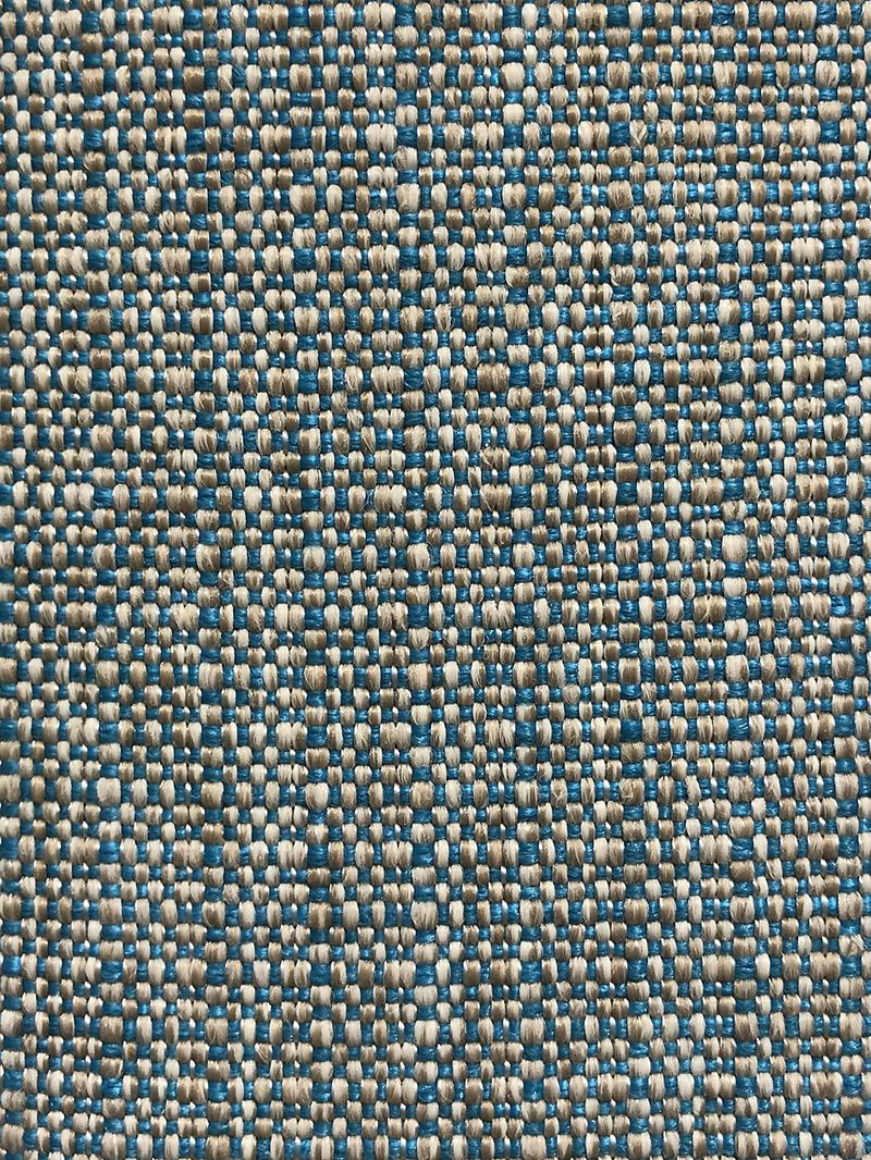 Scalamandre Fabric F3 00141081 Madagascar Plain Fr Cerulean