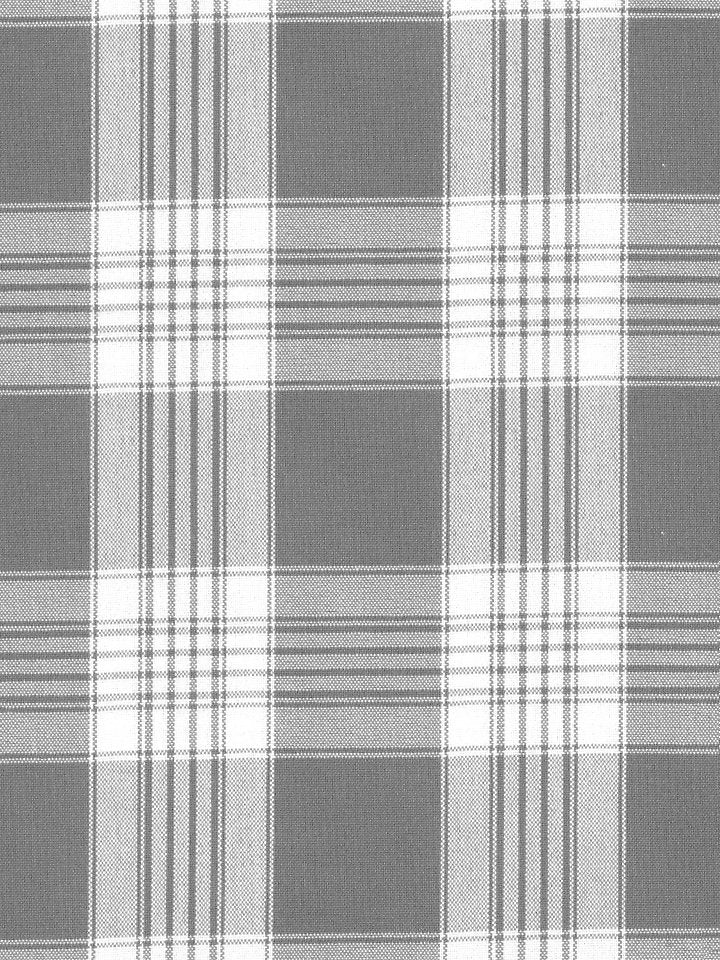 Scalamandre Fabric F3 00153020 Poker Plaid Heather Grey