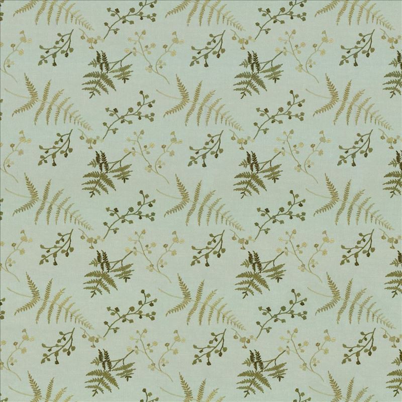 Kasmir Fabric Fern Garden Caribe