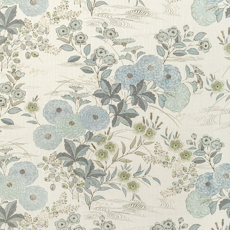 Kravet Couture Fabric FIORELLA.155 Fiorella Lichen