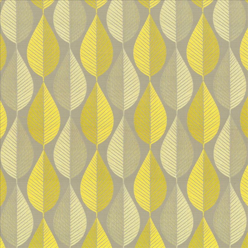 Kasmir Fabric Foliage Tour Citrine