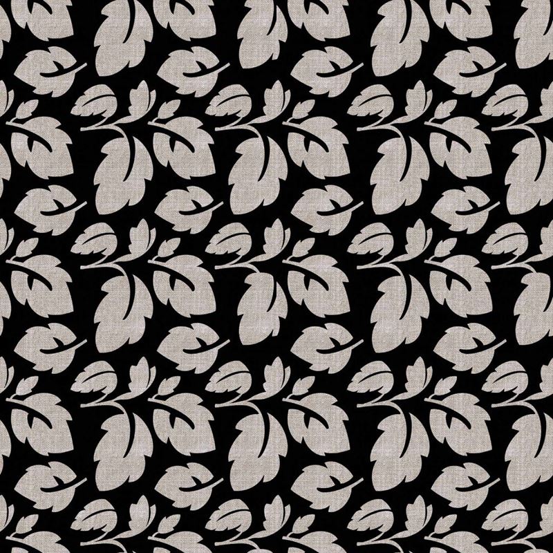 RM Coco Fabric French Leaf Noir