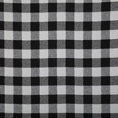 Pindler Fabric GIN112-BK01 Gingham Domino