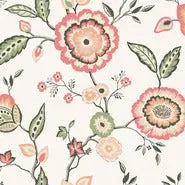 York Wallpaper GO8235 Dahlia Blooms