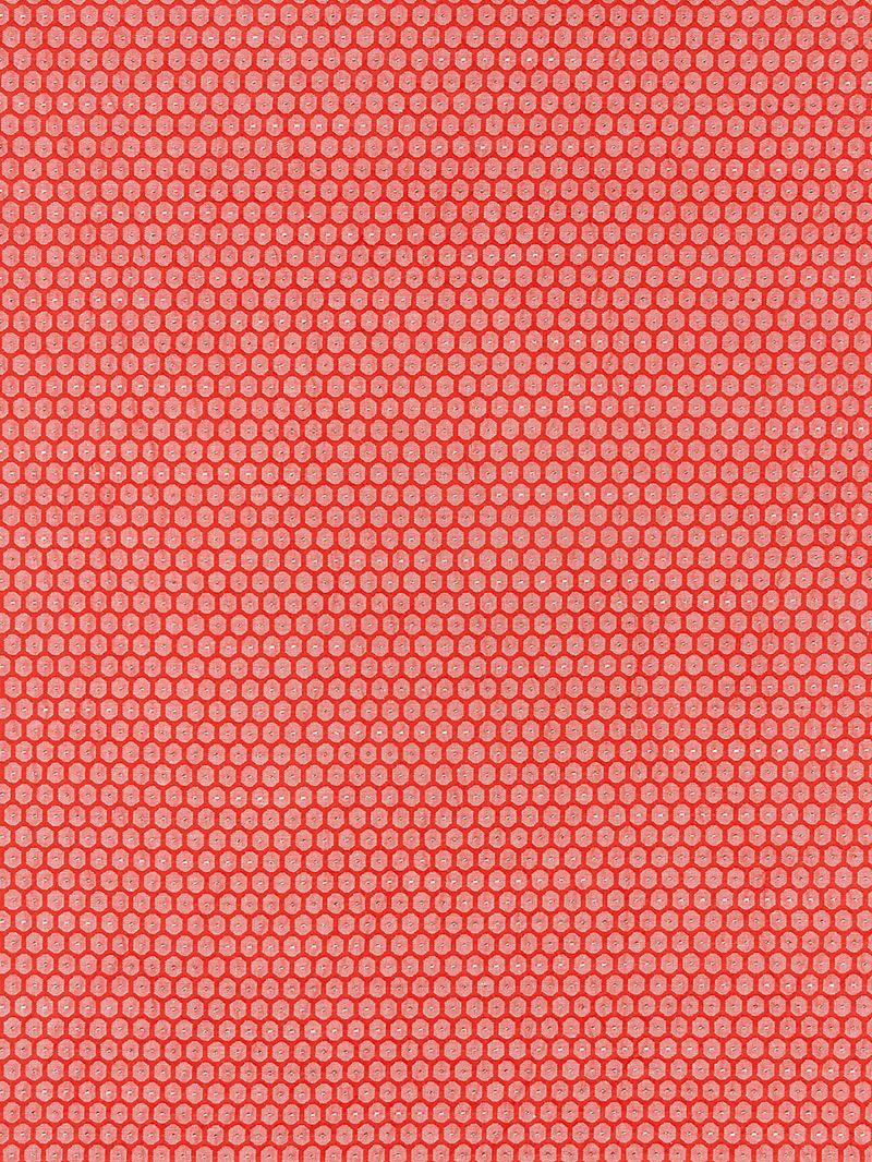 Scalamandre Fabric GW 000227209 Honeycomb Weave Coral