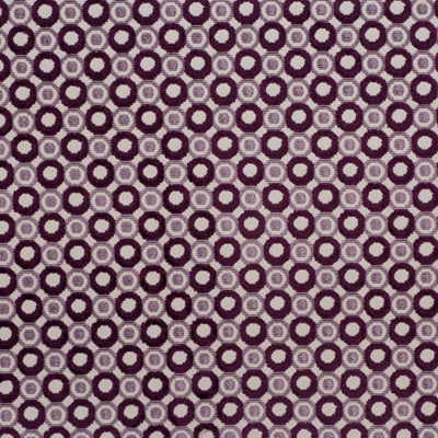 Groundworks Fabric GWF-2641.909 Pearl Taupe/Aubergine
