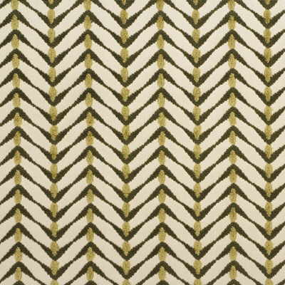 Groundworks Fabric GWF-2643.30 Zebrano Bge/Meadow