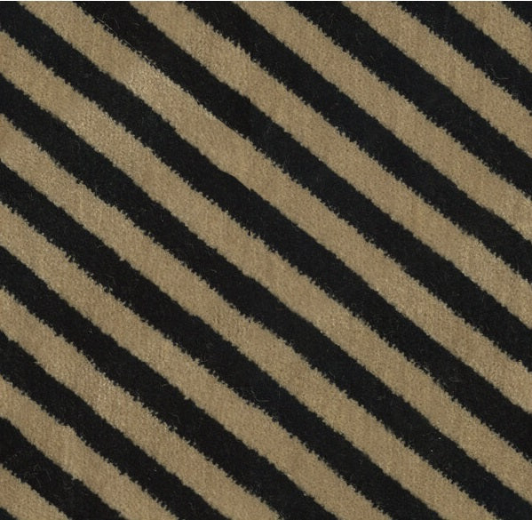 Groundworks Fabric GWF-3050.816 Oblique Beige/Noir