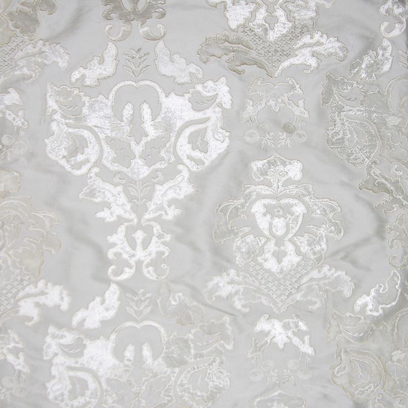 Scalamandre Fabric HC 00017785 Palazzo Ricci Silk Ivory