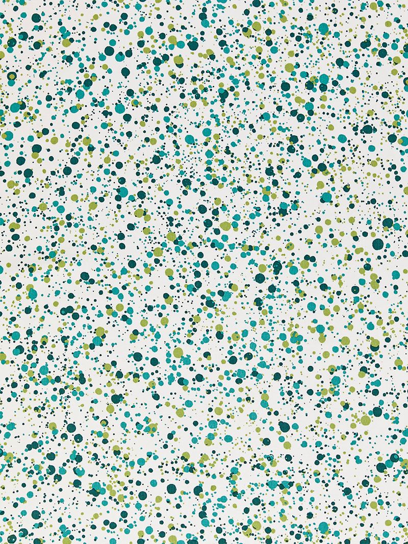 Scalamandre Fabric HN 000GF0153 Spatter Cotton Print Mermaid