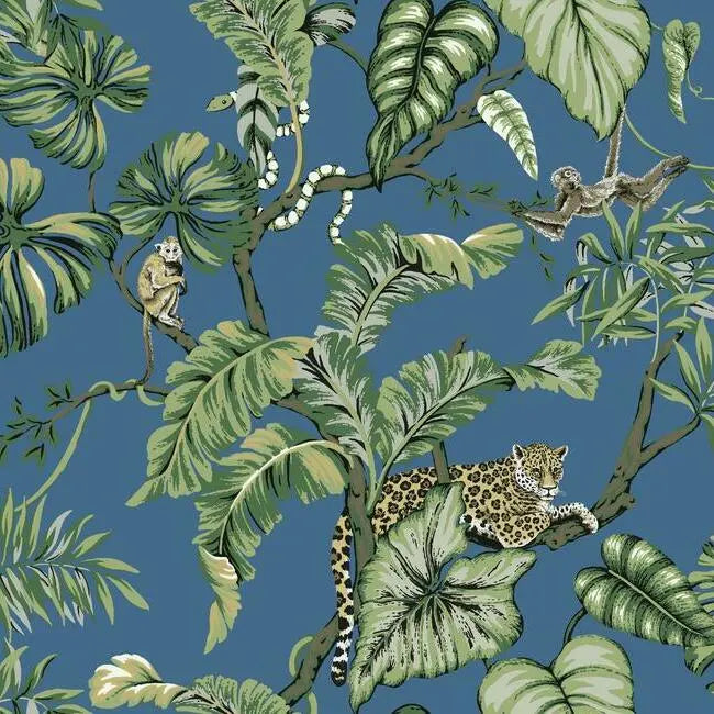 York HO2141 Jungle Cat Wallpaper