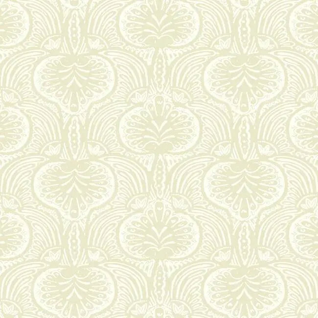 York HO2154 Lotus Palm Wallpaper