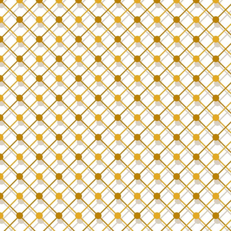 RM Coco Fabric Illusion Trellis Gold Rush