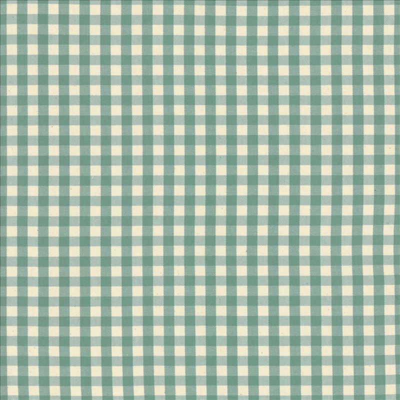 Kasmir Fabric Junction Plaid Turquoise