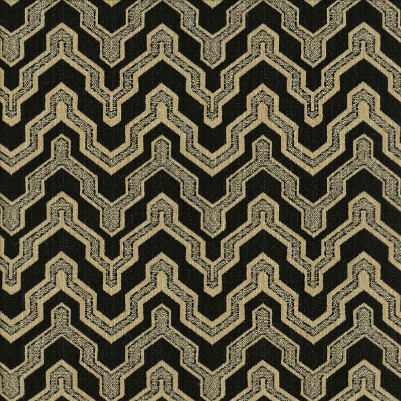 Kasmir Fabric Kenosha Onyx