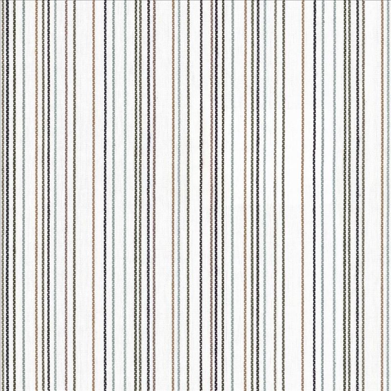 Kasmir Fabric Larson Stripe Charcoal