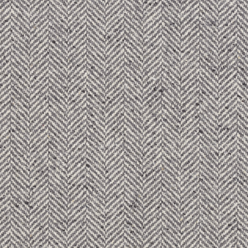 Ralph Lauren Fabric LCF65809F Stoneleigh Herringbone Grey Flannel