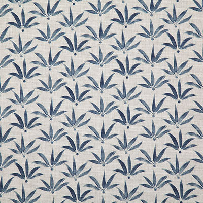 Pindler Fabric LEA015-BL06 Leaves Indigo