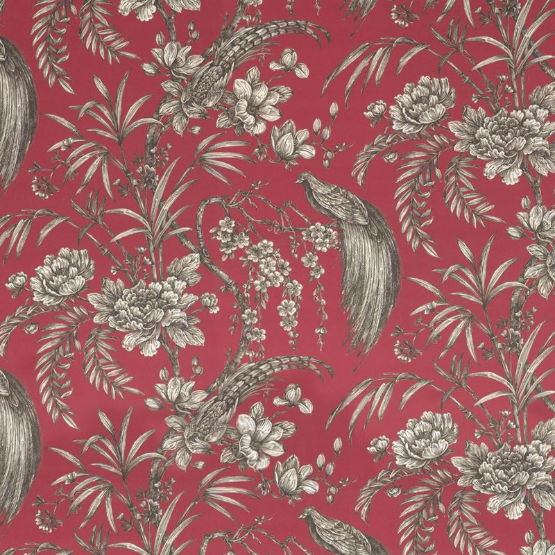 RM Coco Fabric Lilibet's Garden Crimson