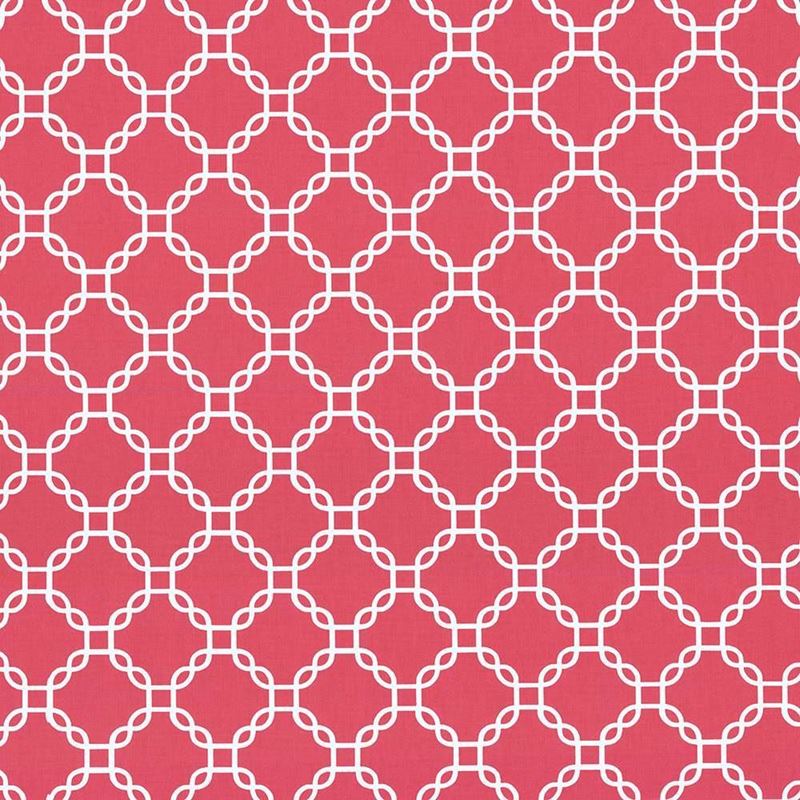 Kasmir Fabric Mahina Trellis Hot Pink