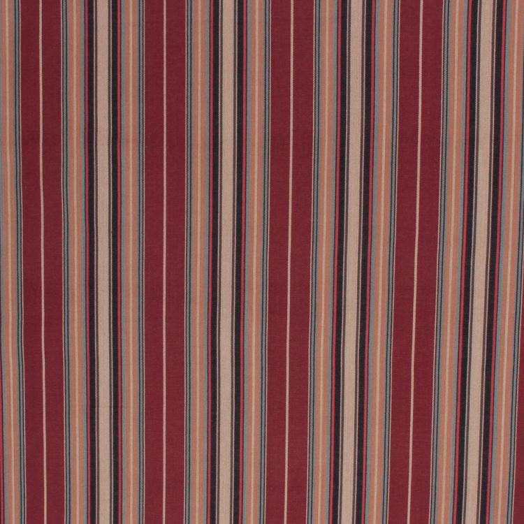 RM Coco Fabric Maitland Stripe Cardinal