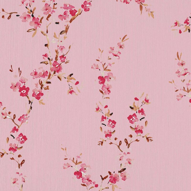 RM Coco Fabric Manchurian Blossoms Cherry Blossom