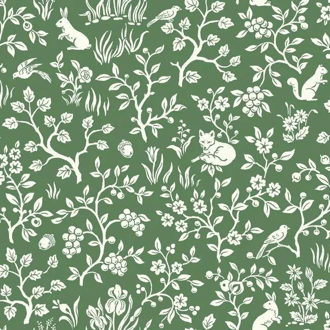 York Wallpaper ME1573 Fox & Hare