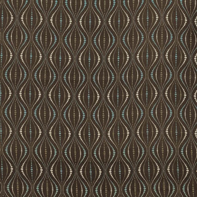 Kasmir Fabric Midcentury Chocolate