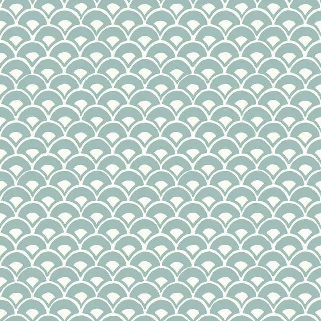 York Wallpaper MK1157 Stacked Scallops