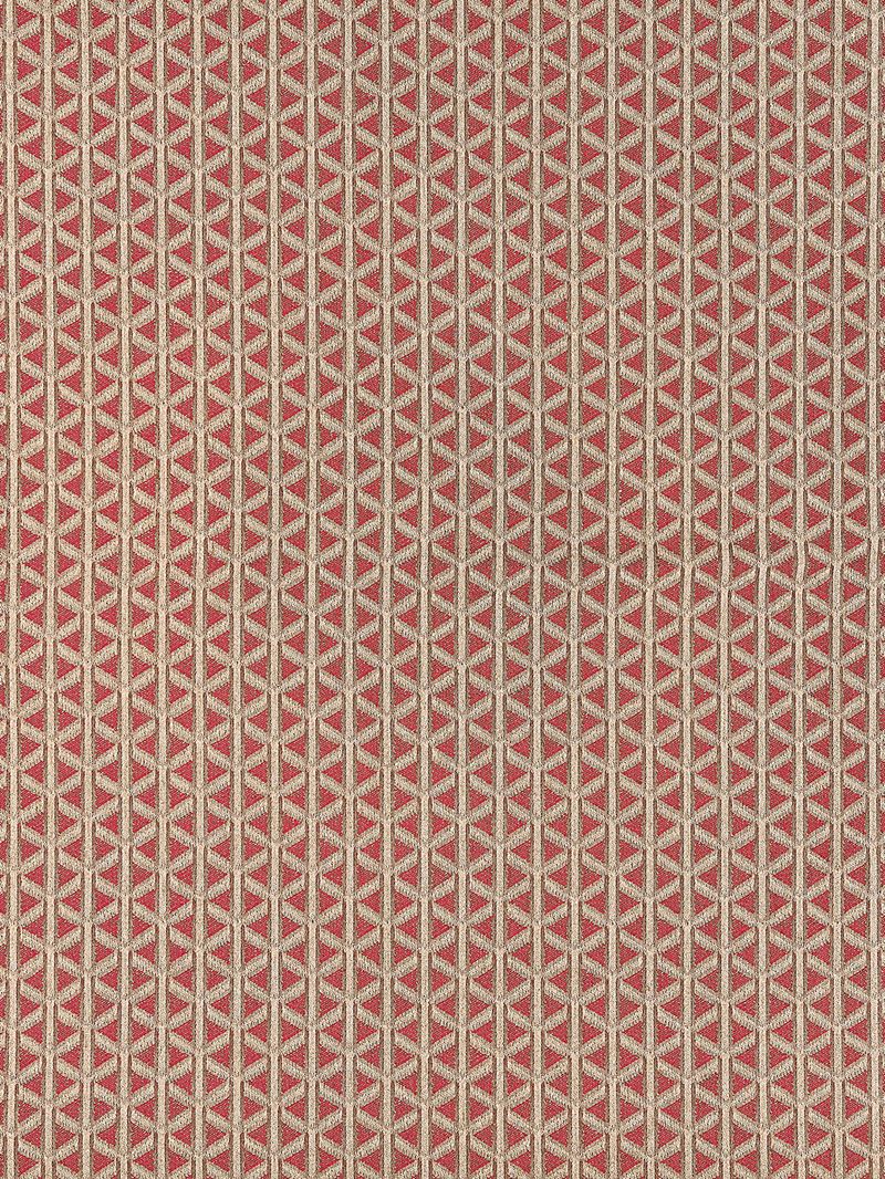 Scalamandre Fabric NK 0005CROS Cross Channel Rouge