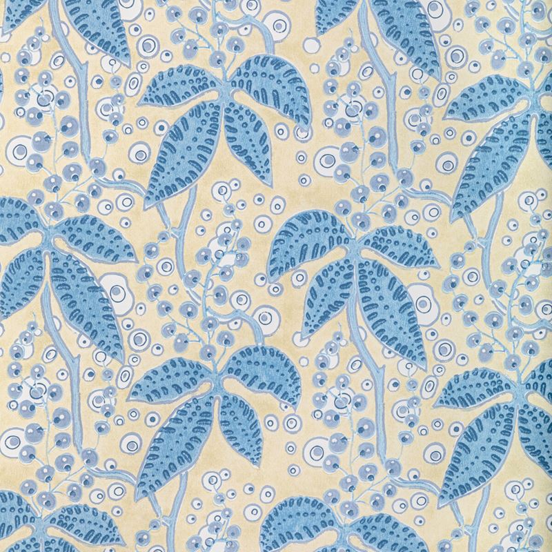 Lee Jofa Wallpaper P2022105.155 Putnam Paper Delft/Blue