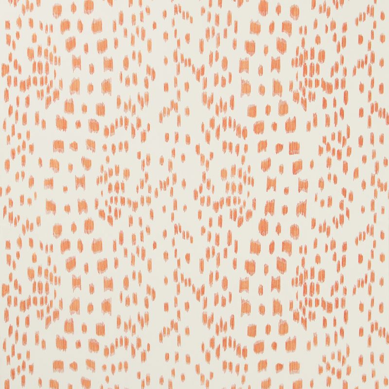 Brunschwig & Fils Wallpaper P8012138.12 Les Touches Tangerine