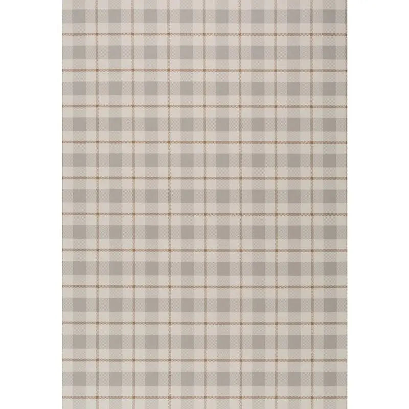 Brunschwig & Fils Wallpaper P8013111.116 Brunschwig Plaid Dove/Mocha