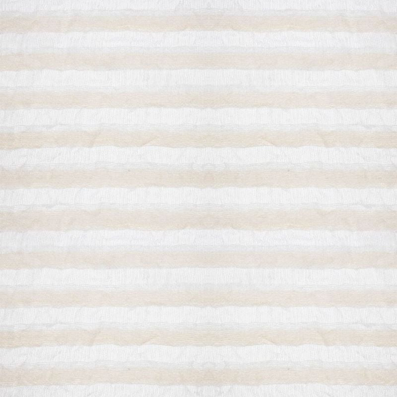 RM Coco Fabric Painterly Stripe Wide-Width Sheer Sandstone