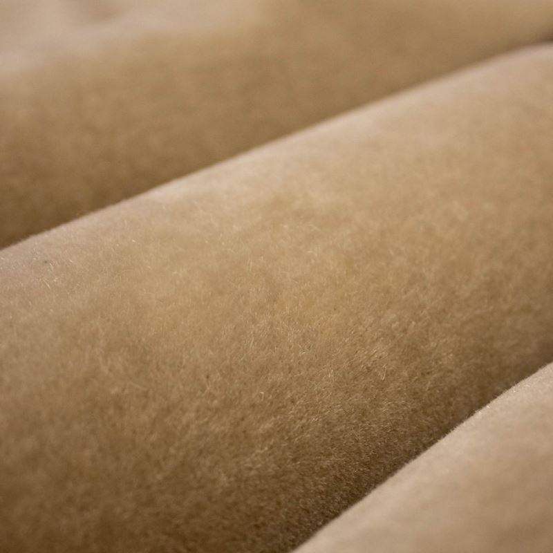 RM Coco Fabric Palais Royale Mohair Velvet Sandstone