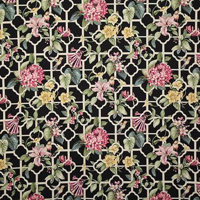 Pindler Fabric PER046-BK01 Pergola Noir