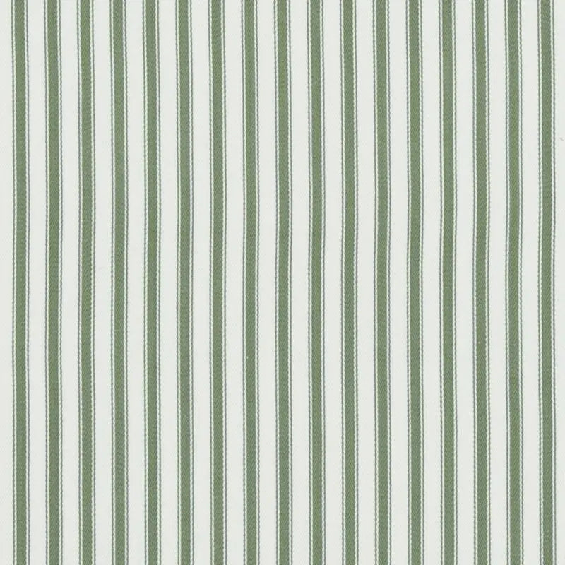 Baker Lifestyle Fabric PF50505.735 Sherborne Ticking Green