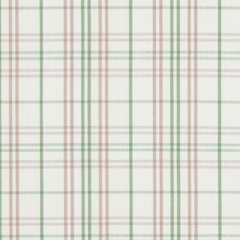Baker Lifestyle Fabric PF50508.3 Purbeck Check Pink/Green