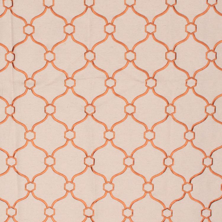 RM Coco Fabric Picardie Trellis Copper