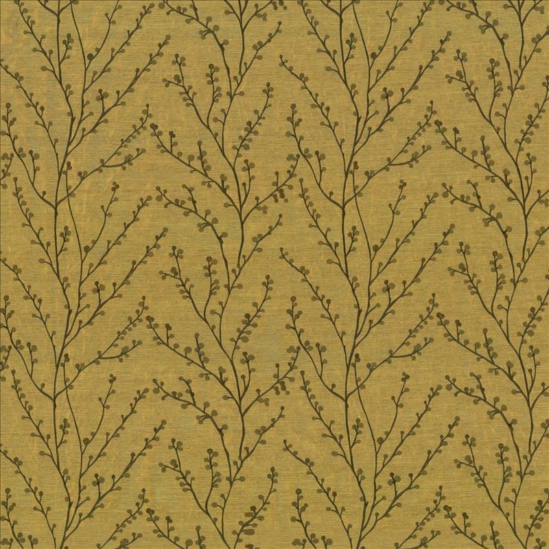 Kasmir Fabric Plum Grove Golden